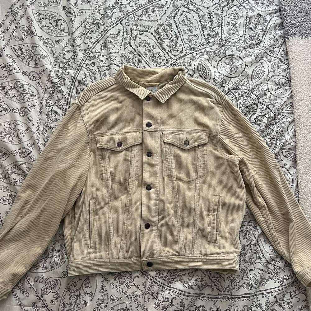 Princess Polly Beige Corduroy Jacket